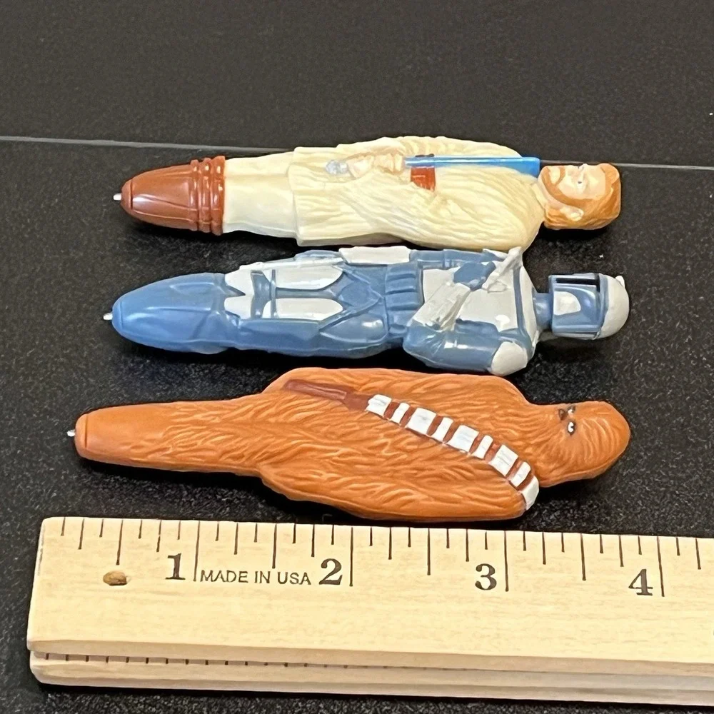 Star Wars Cereal Box Pens General Mills Collectible ALL WORK 2013 Chewbacca Boba